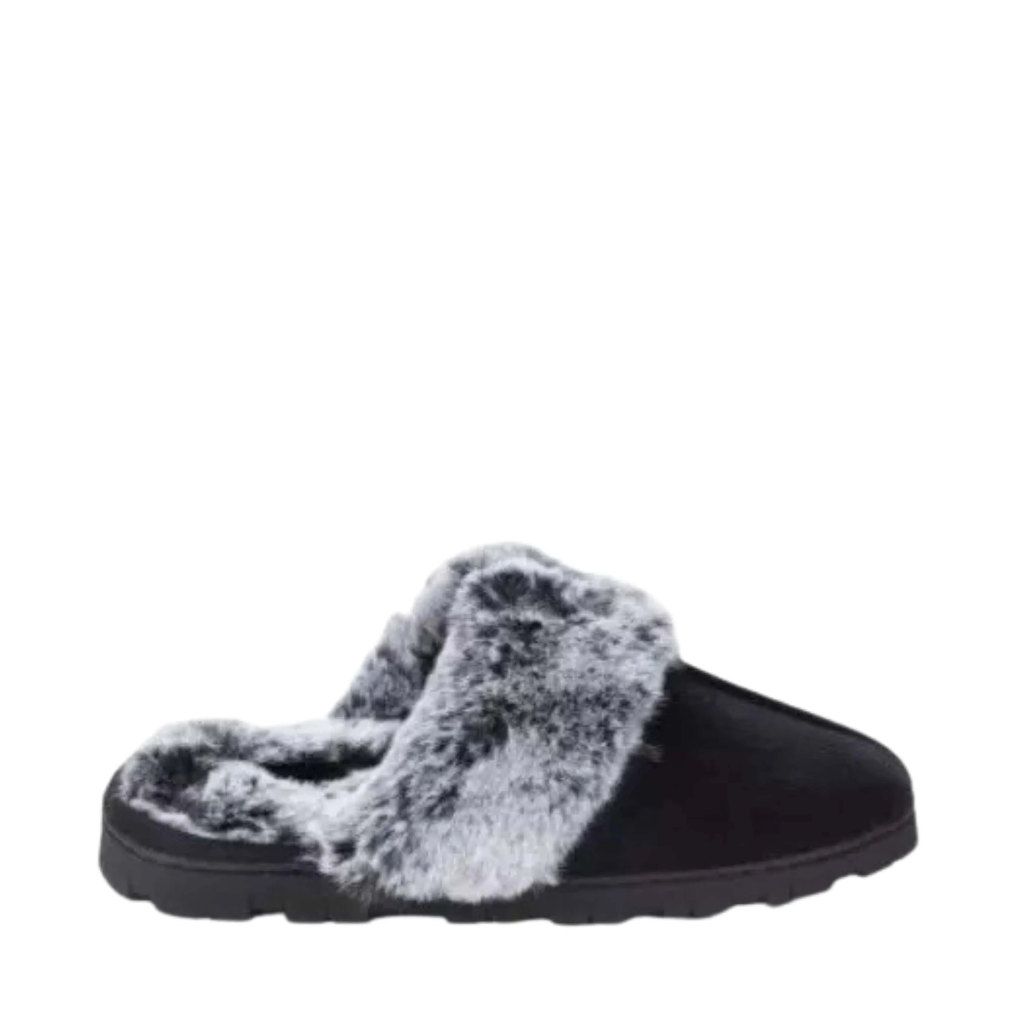 STARS ABOVE -  Faux Shearling Slippers