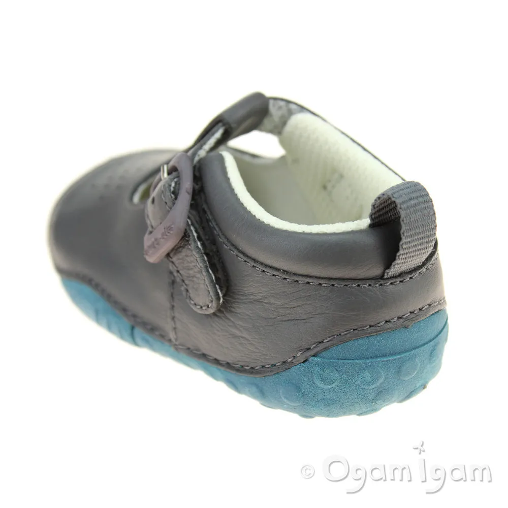 Start-rite Baby Jack Boys Grey Shoe