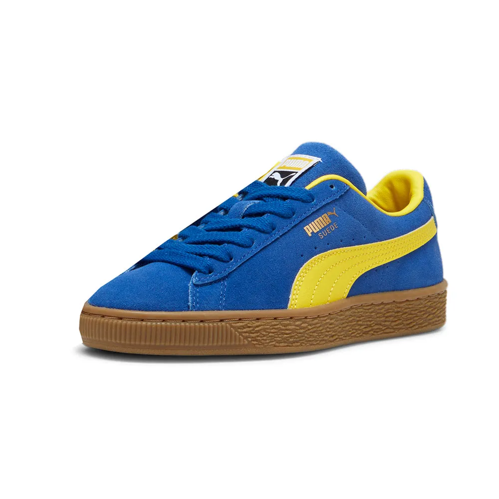 Suede Terrace Lace Up Sneakers (Big Kid)