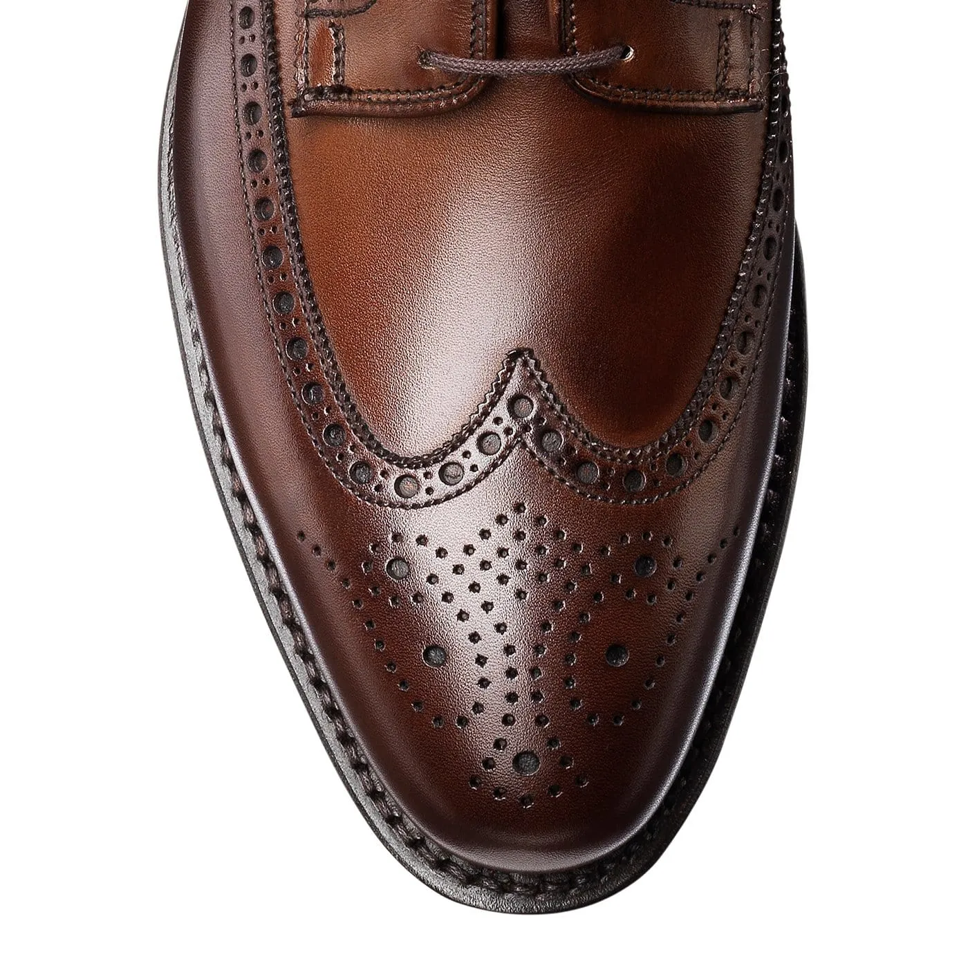 Swansea Dark Brown Burnished Calf