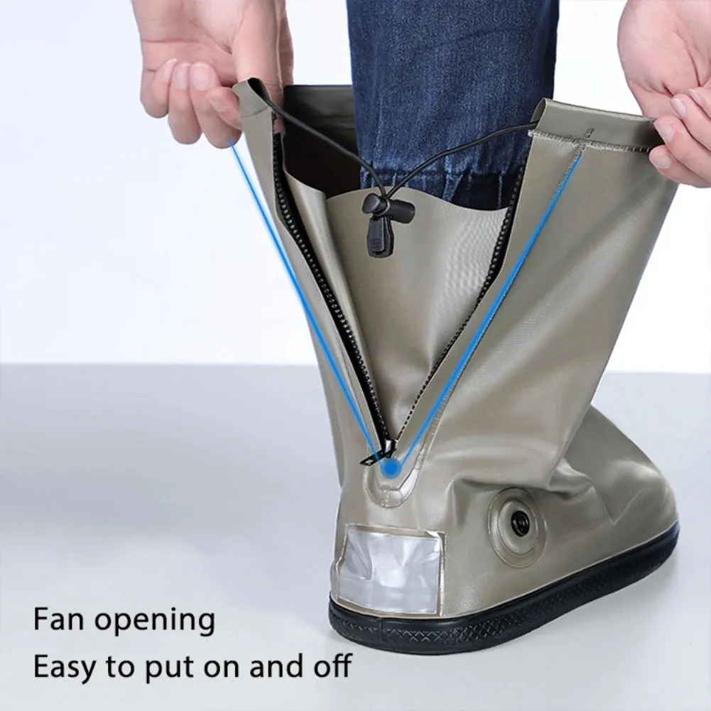 TEEK - Waterproof Reusable Rain Boot Shoe Covers