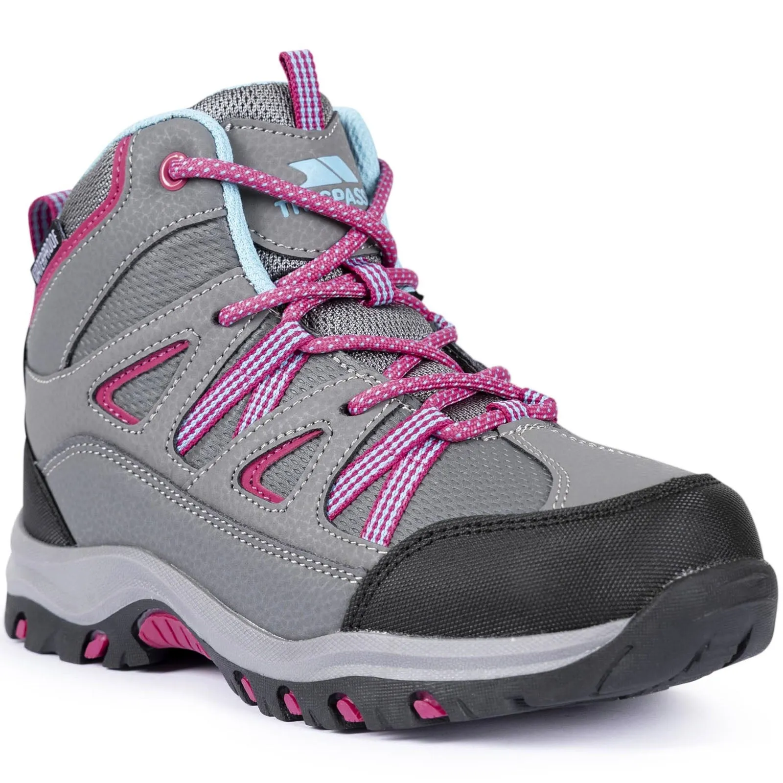 Trespass Kids Gullion II Mid Rise Waterproof Walking Boots