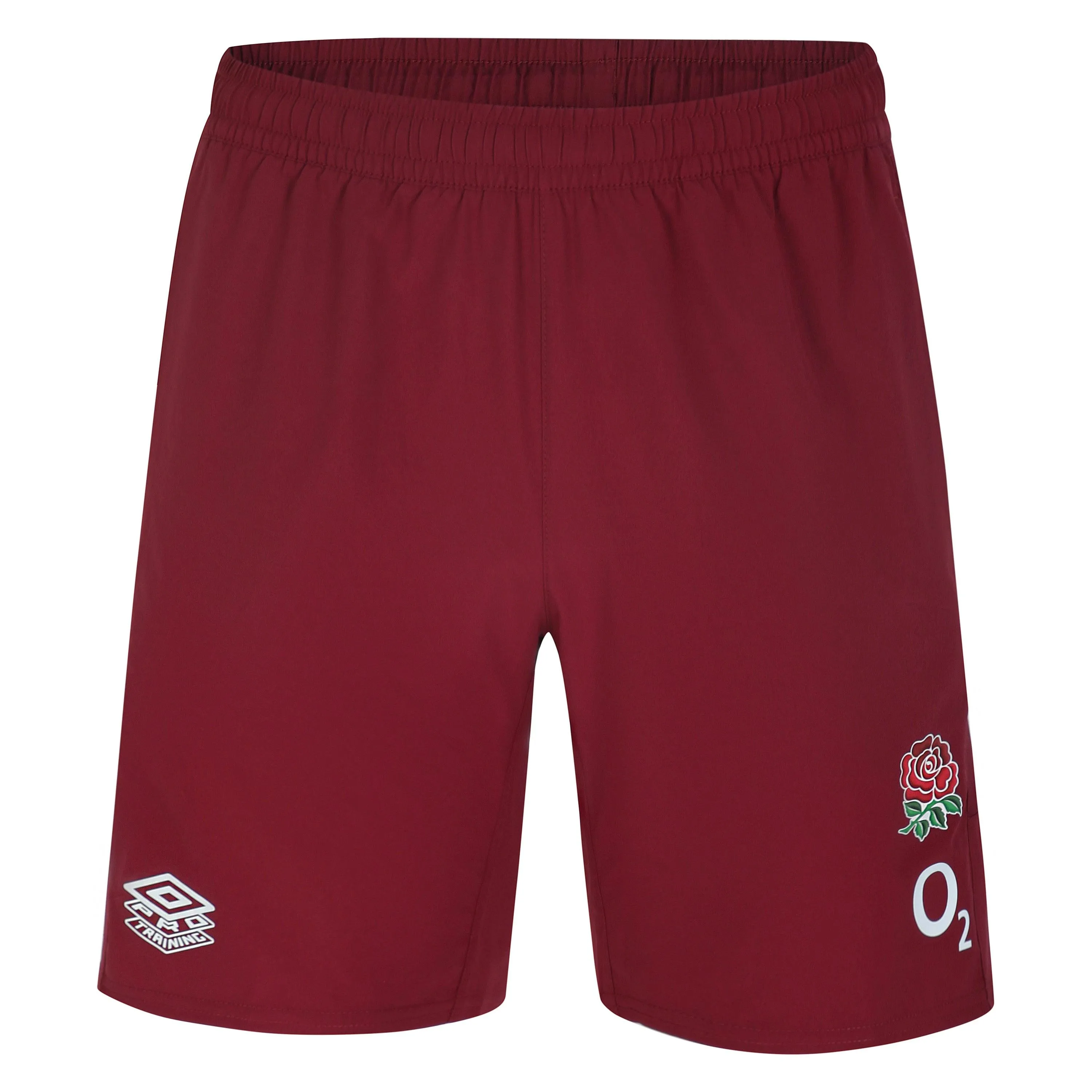 Umbro England Mens Gym Shorts Red