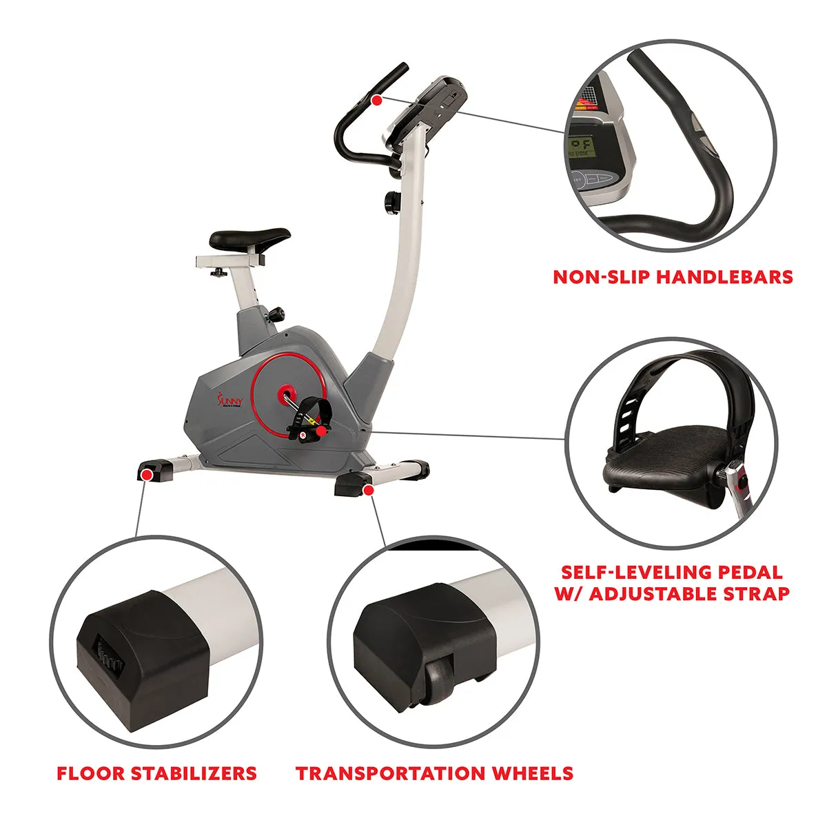 Upright Exercise Bike Indoor Cycling Workout