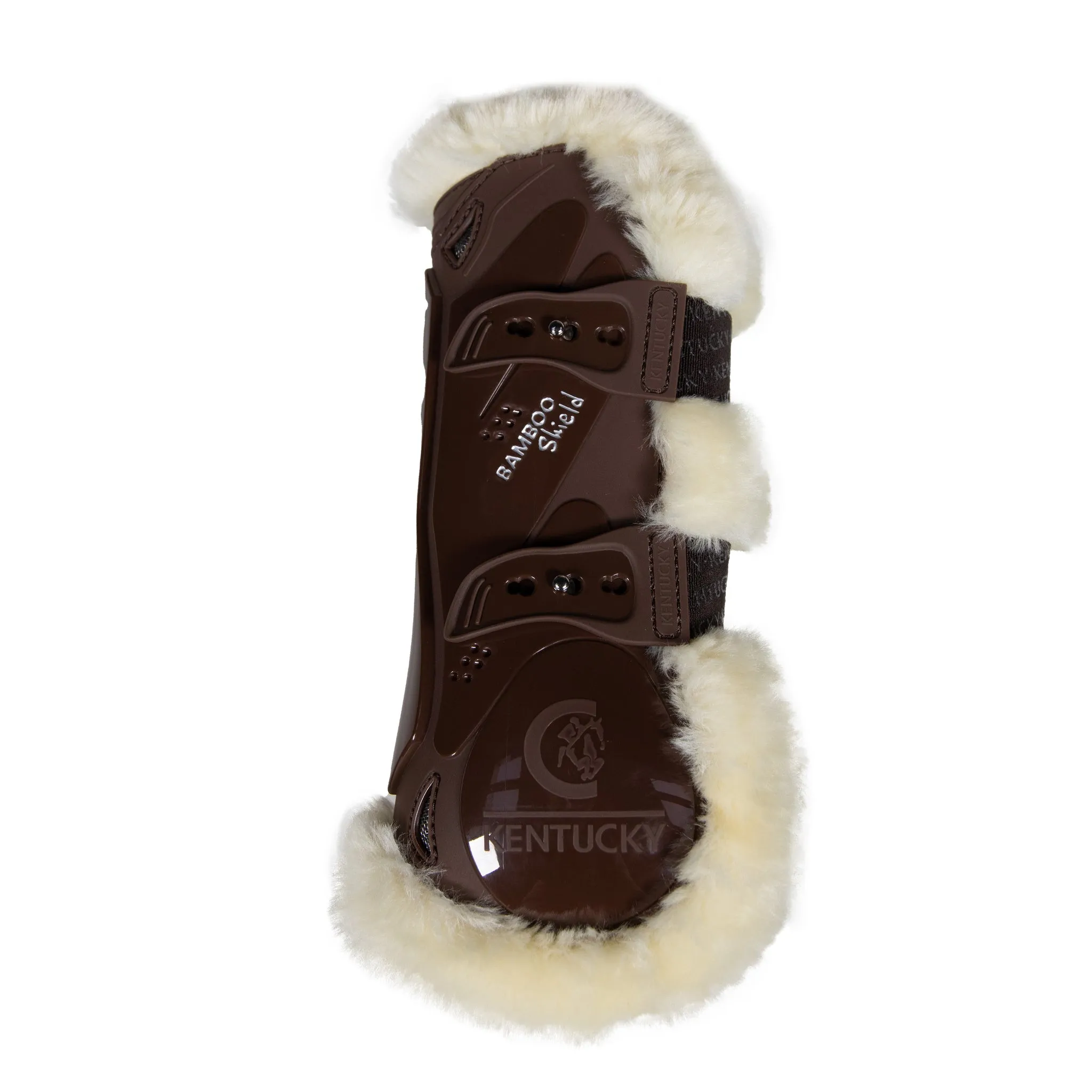 Vegan Sheepskin Tendon Boots Bamboo Elastic