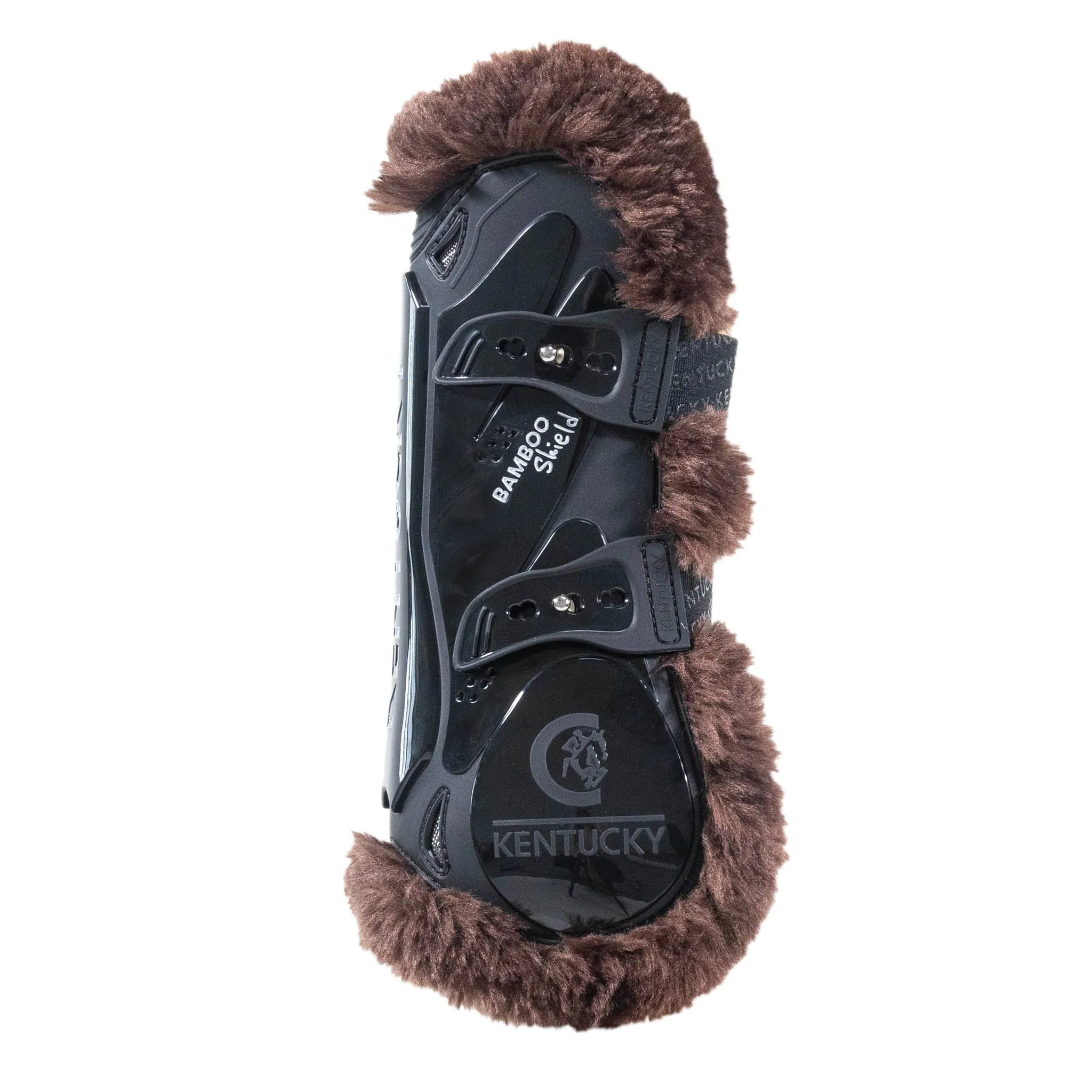 Vegan Sheepskin Tendon Boots Bamboo Elastic