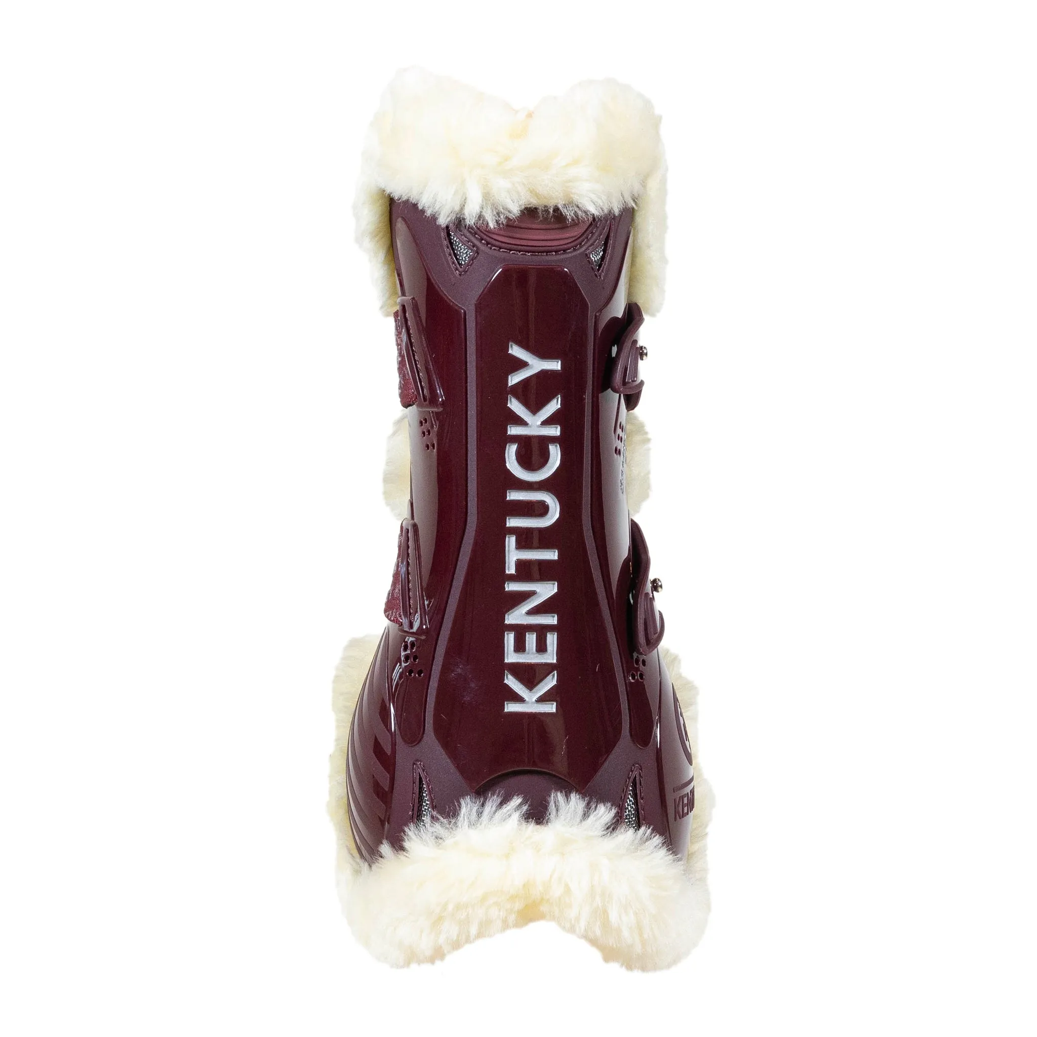 Vegan Sheepskin Tendon Boots Bamboo Elastic