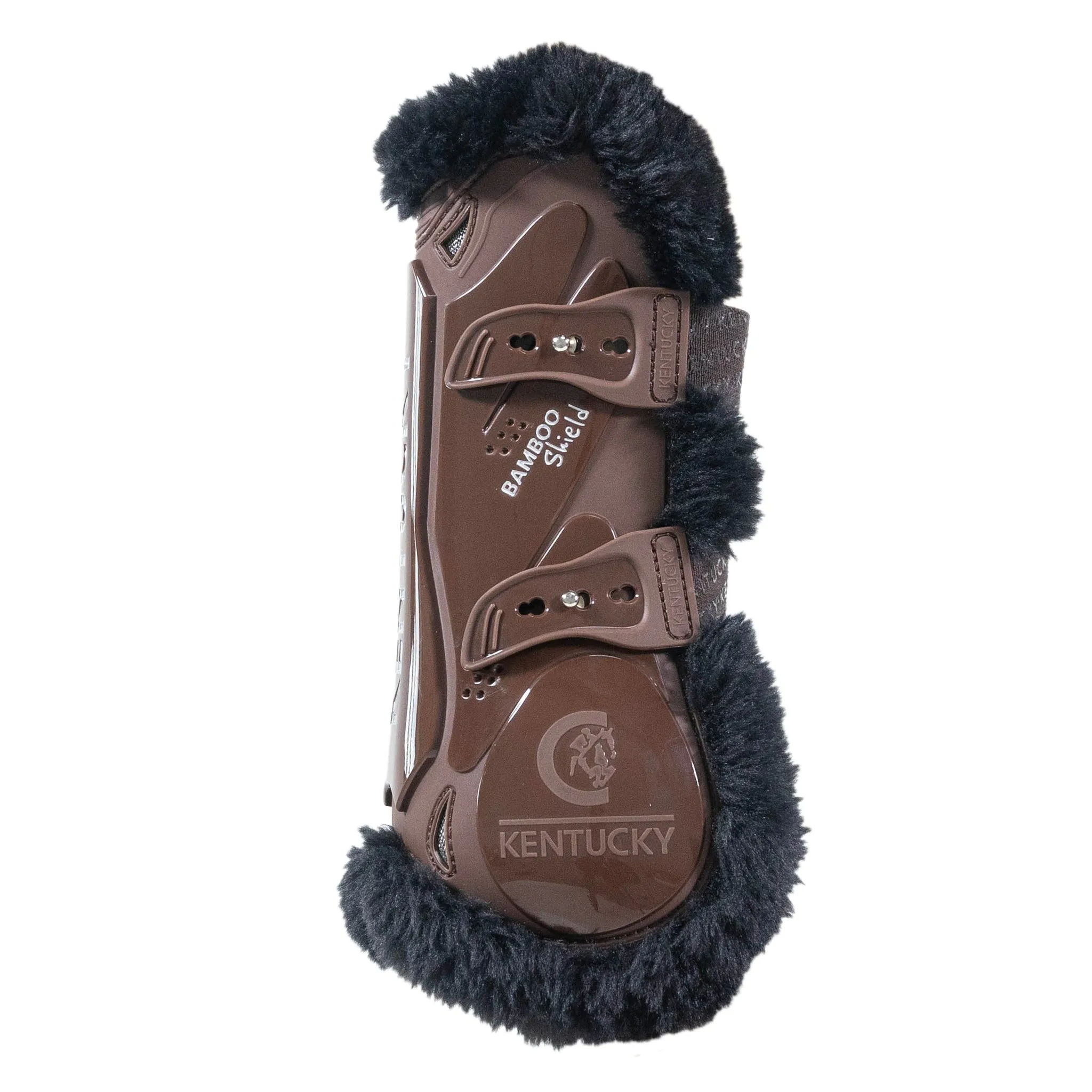 Vegan Sheepskin Tendon Boots Bamboo Elastic