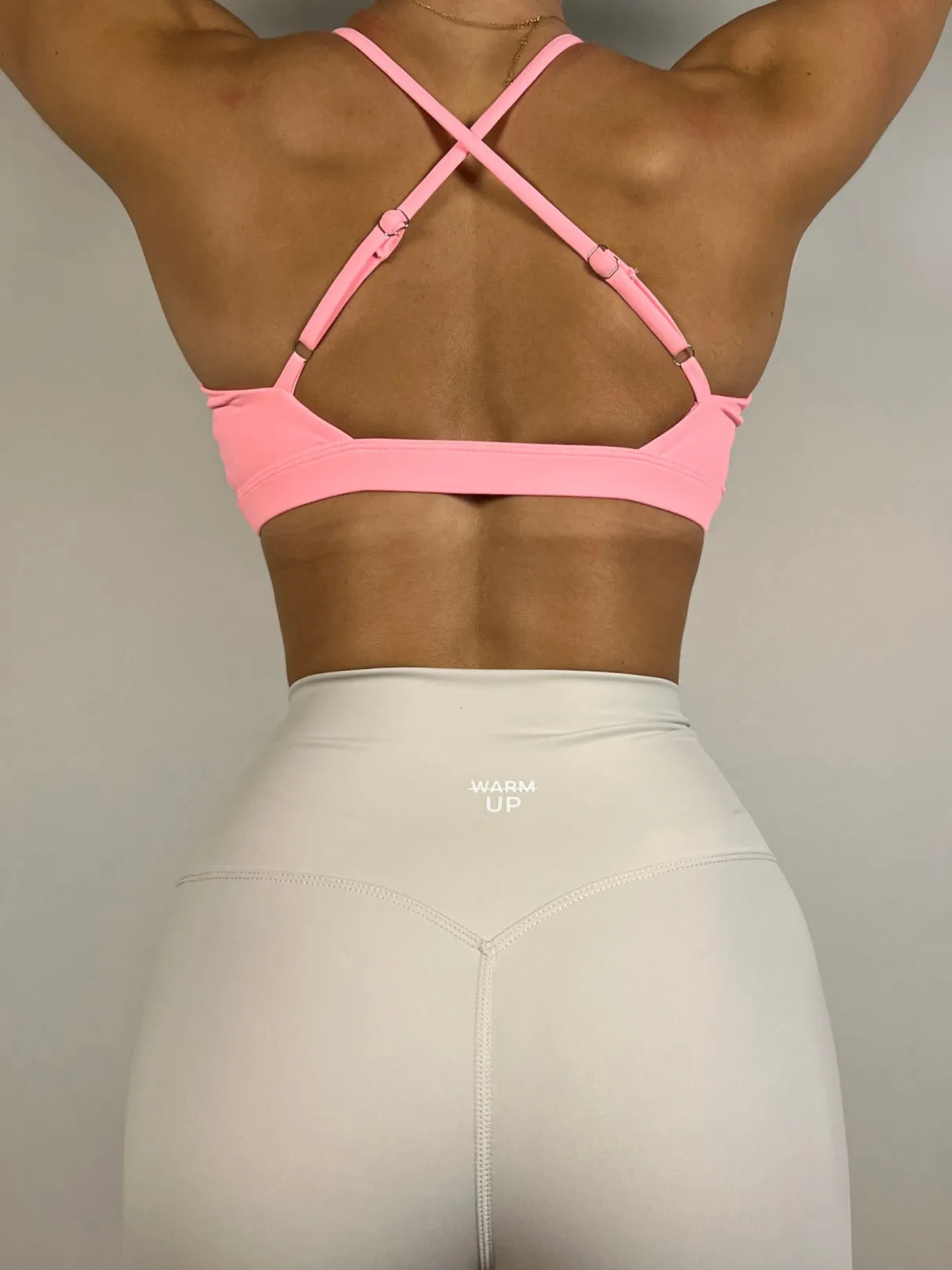 Vibrant Pink Cross Over Bra