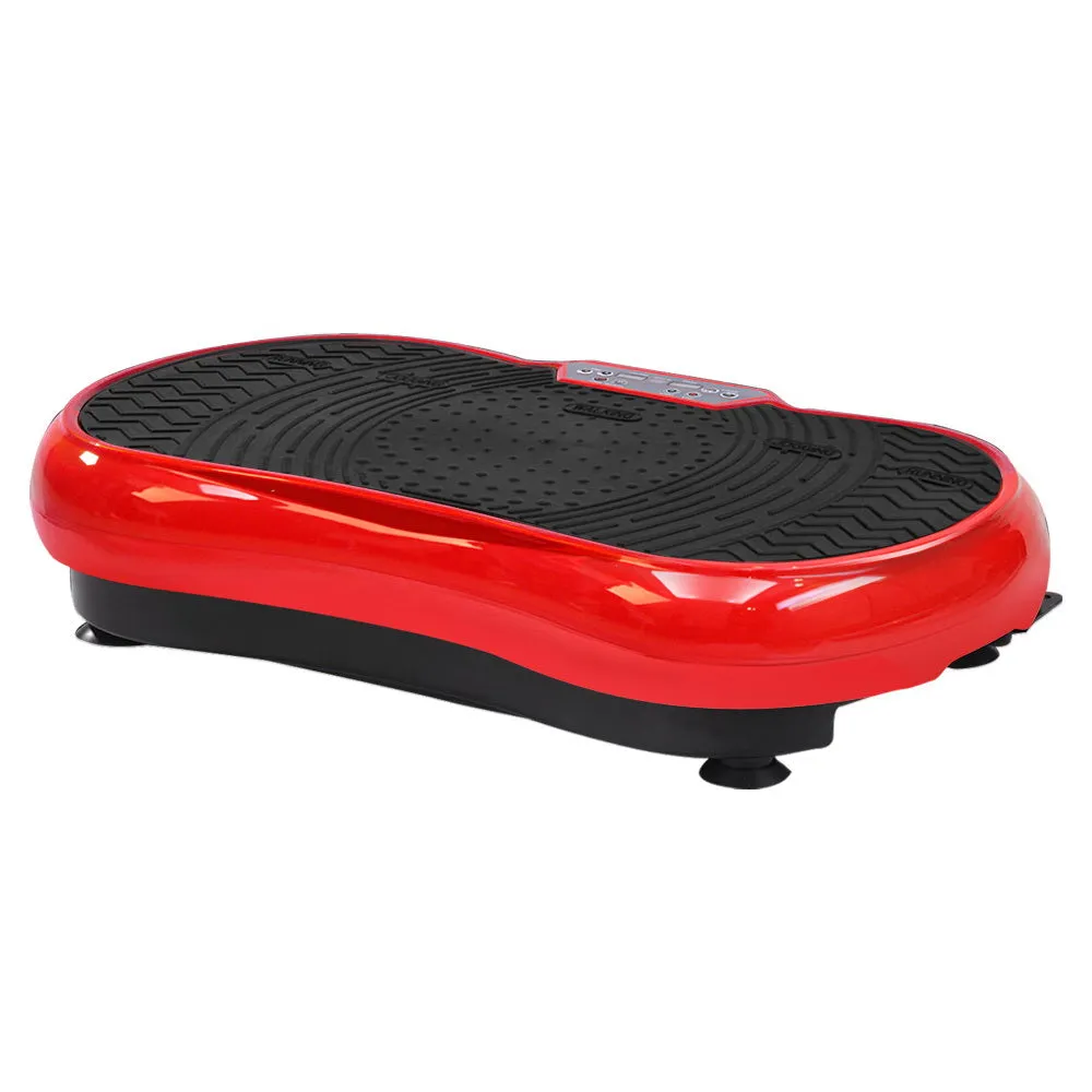 Vibrating Exercise Platform Fat Burning Powerfit Slim Body Shaper Machine Red