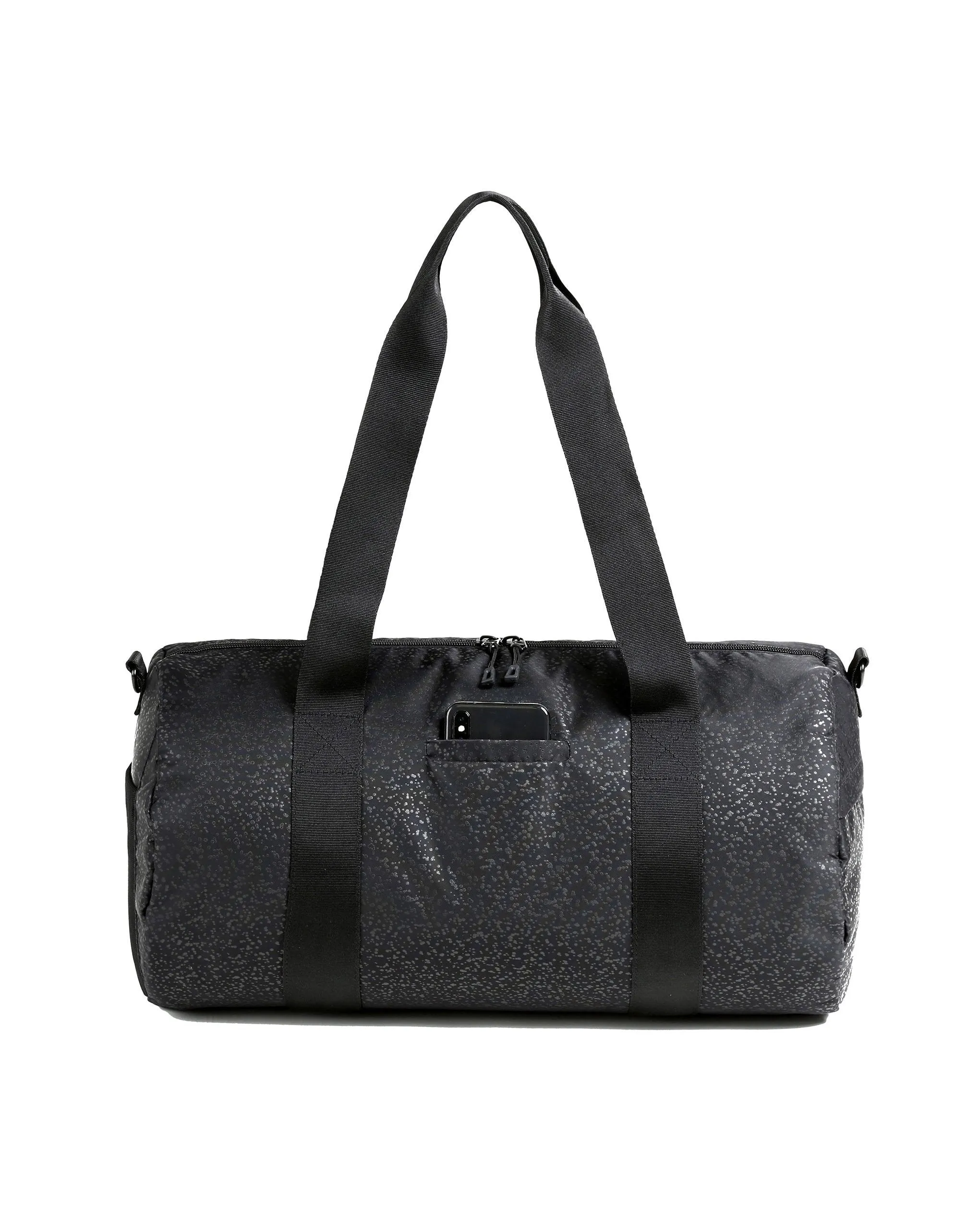 Vooray Iconic Barrell Duffel Bag - Black Foil