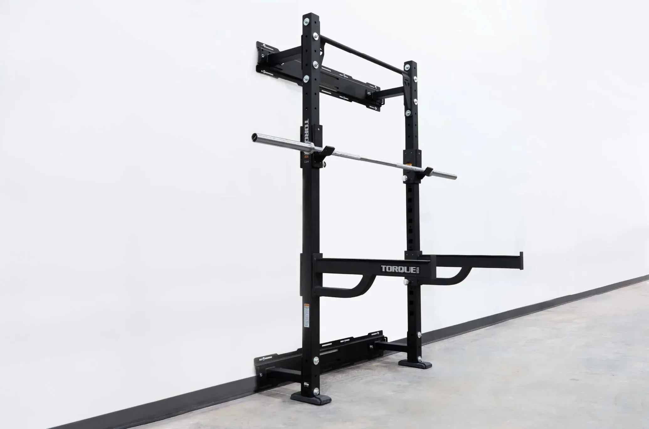 Wall-Mounted Squat Rack Slim (Torque Fitness)