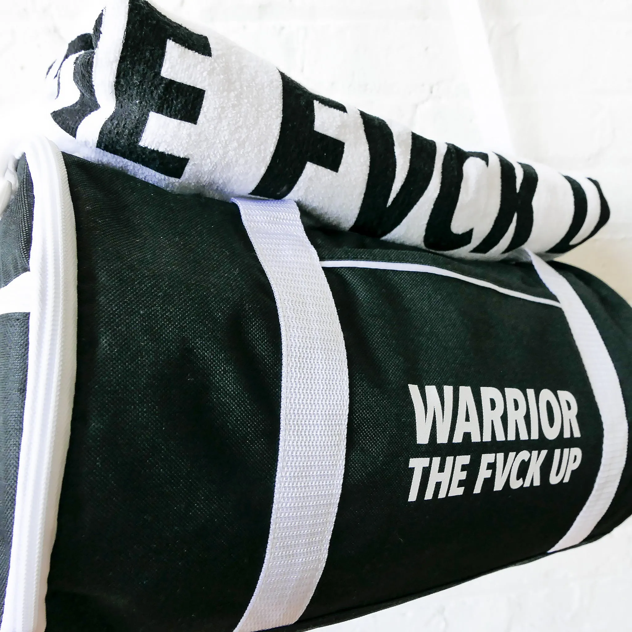 Warrior Warm Up Set - Victory Sport Duffel and Towel Set