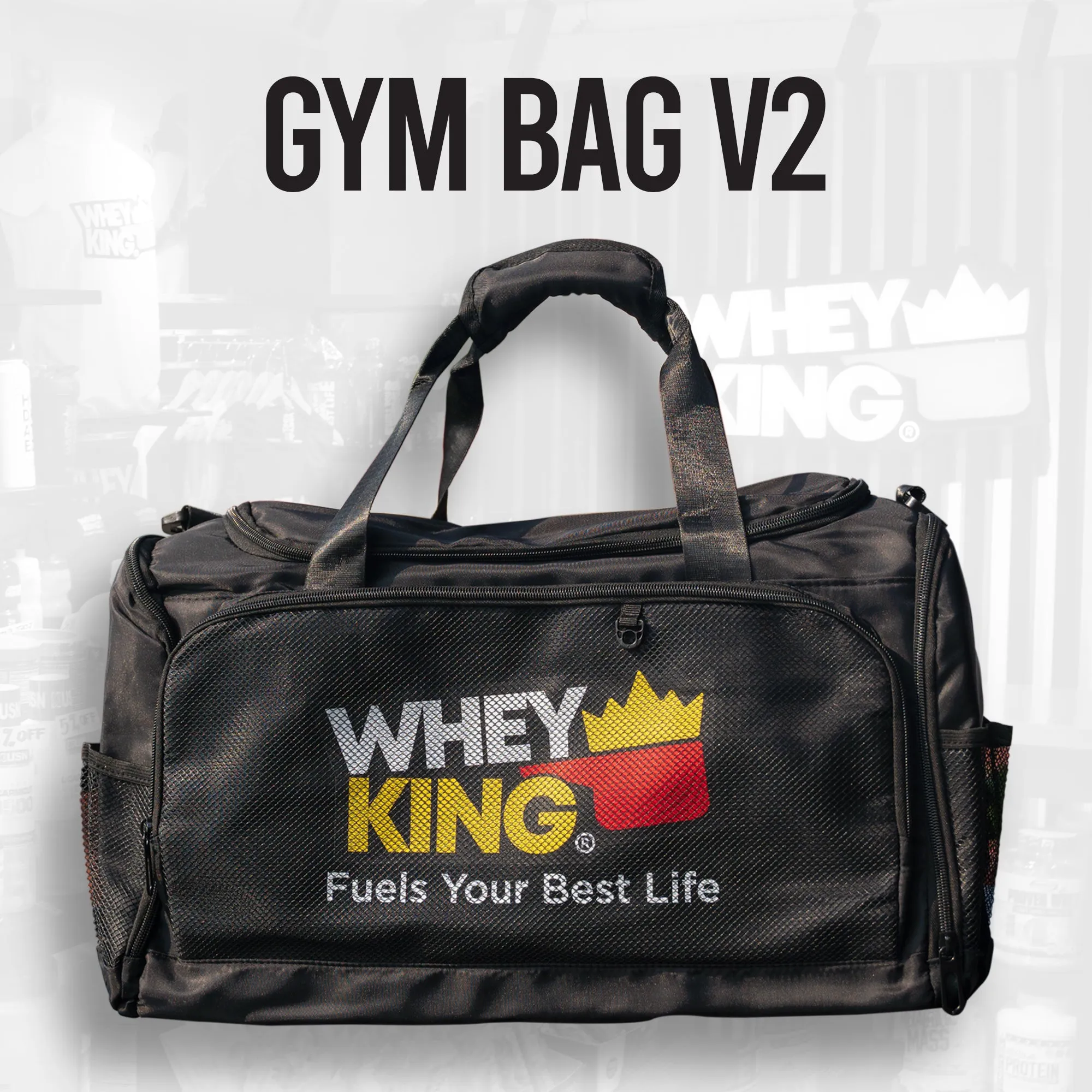 Whey King Gym Bag ver. 2