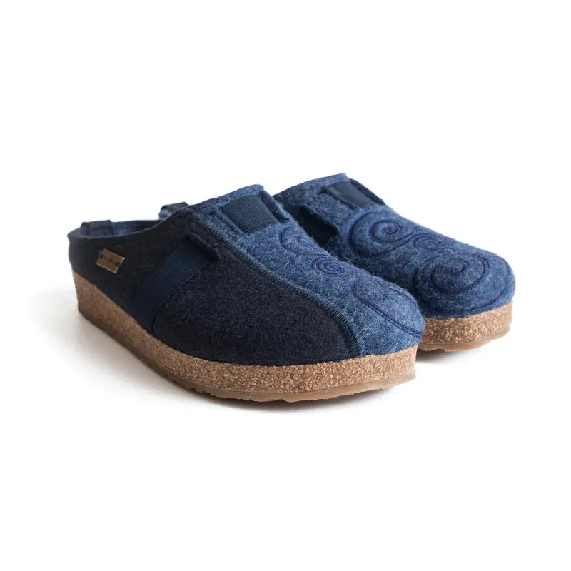 Women's Haflinger Magic Color: Navy Denim