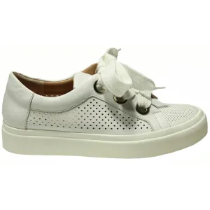 Yora - White Nappa Sneaker