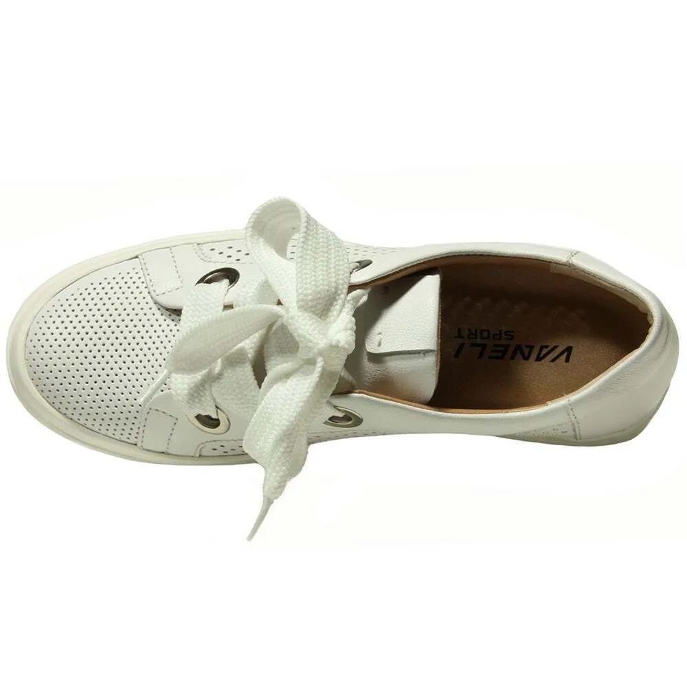 Yora - White Nappa Sneaker